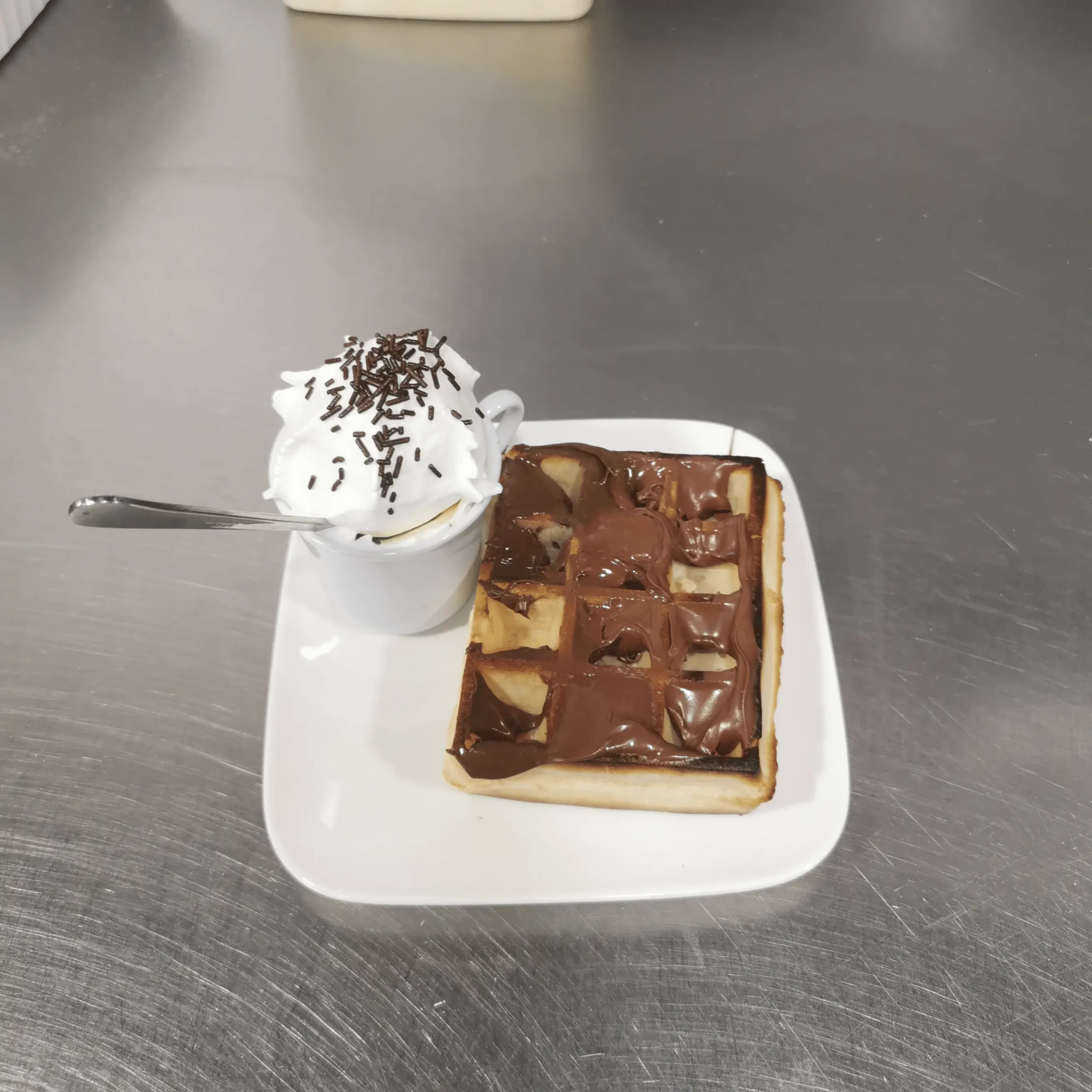 Gaufre Nutella Chantilly